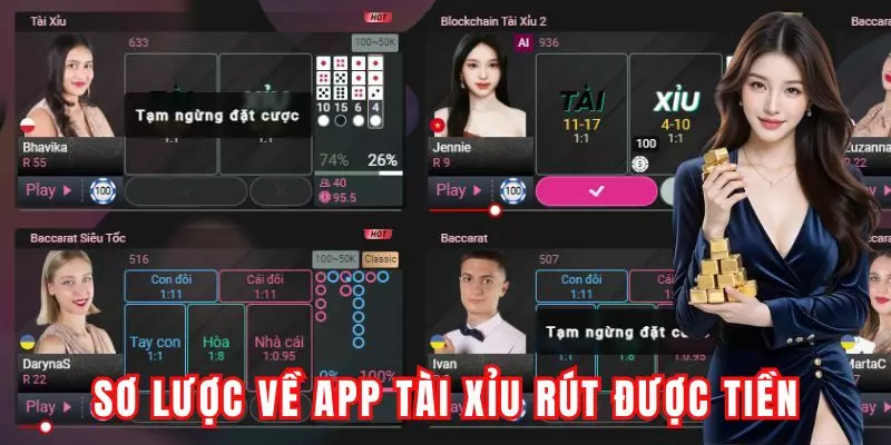 Sơ lược về app tài xỉu rút được tiền